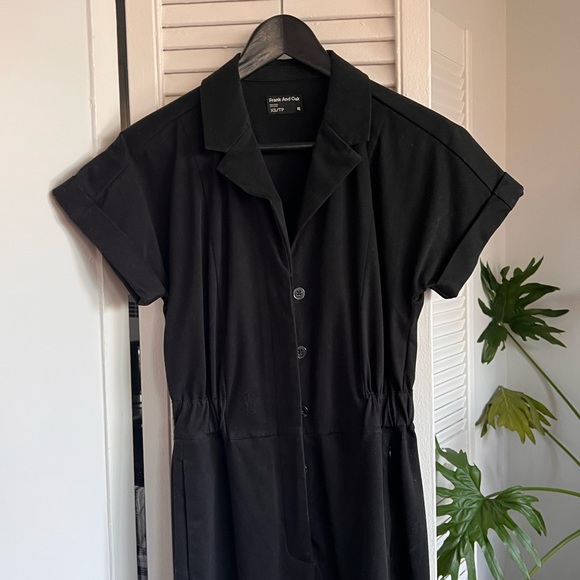 SOLD Frank & Oak Black Jumpsuit XS - Picture 5 of 6